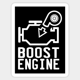 Engine Booster Sticker